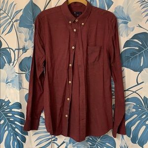 Men’s Medium GAP Slim Fit Long Sleeve Button-up
